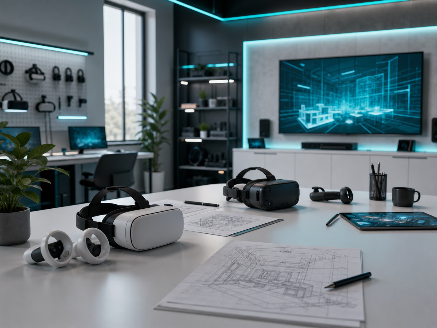 Σύγχρονο VR studio με επαγγελματικό εξοπλισμό