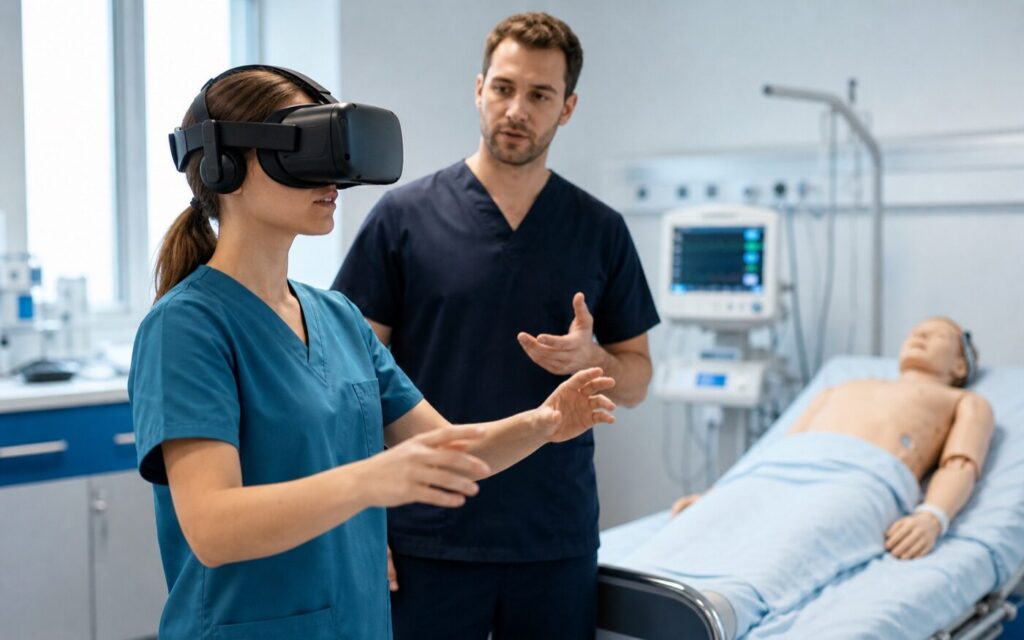 Επαγγελματική προσομοίωση VR για εκπαίδευση ομάδων