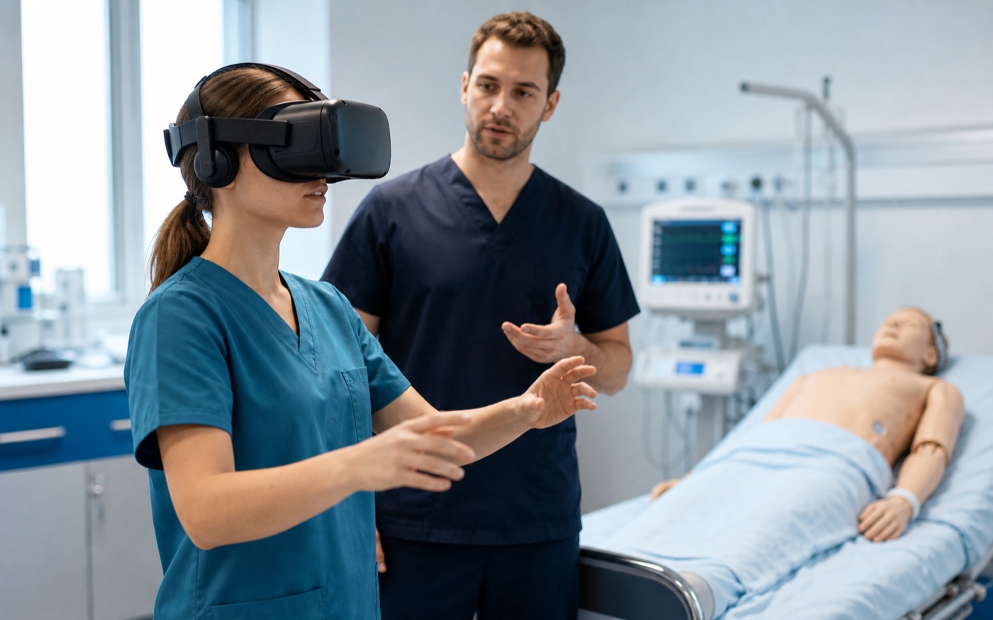 Επαγγελματική προσομοίωση VR για εκπαίδευση ομάδων
